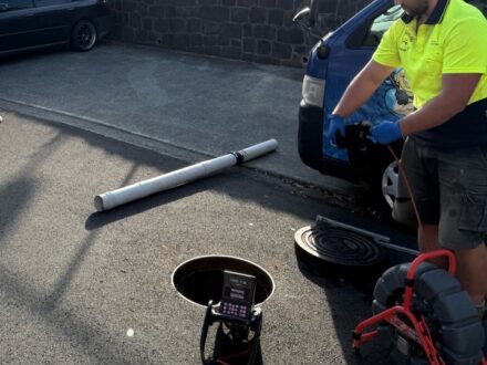 CCTV drain inspection