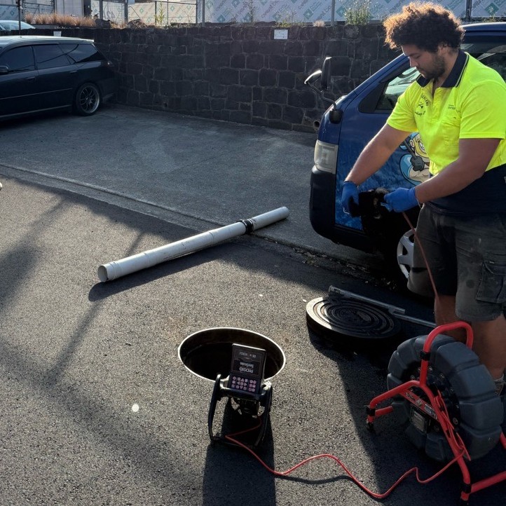 CCTV drain inspection